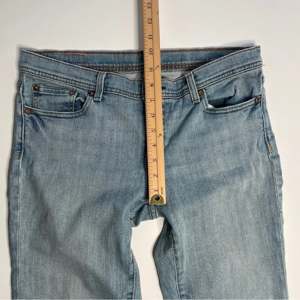 POLO‎ RALPH LAUREN Stretch Cropped Jean Womens 8 (32x22) Blue Stretch Straight